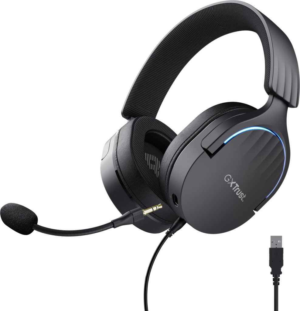 Trust GXT 490 FAYZO, Kábel, Hranie, 20 - 20000 Hz, 290 g, Obrázok produktu 