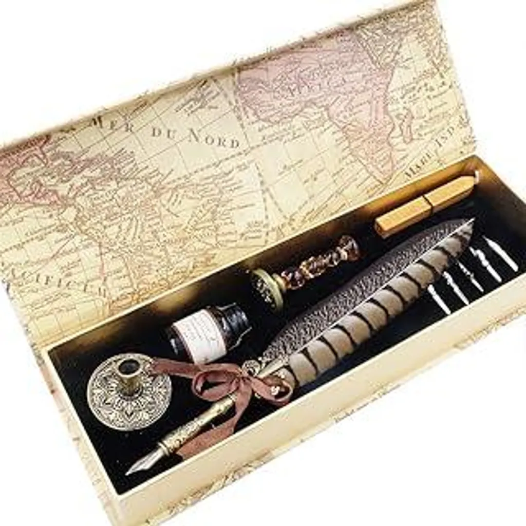 Set GC QUILL LL-66 Calligrafia Professionale | 5 Nibs e Ceralacca