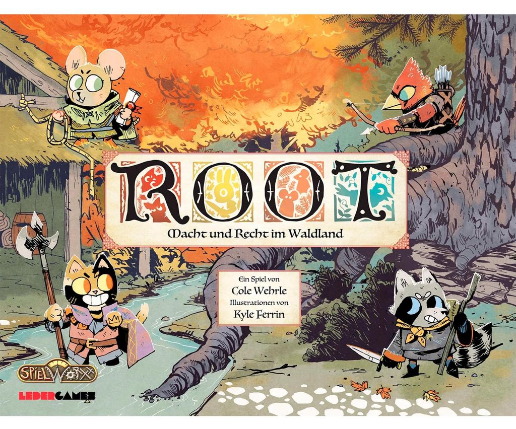 SPWD0002 - Root, Brettspiel, 2-4 Spieler, ab 10 Jahren Produktbild 