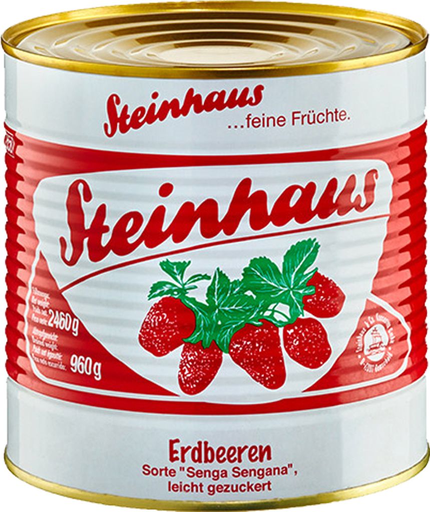 Steinhaus Erdbeeren Dosen Erdbeeren perfekt fürs Dessert Produktbild 