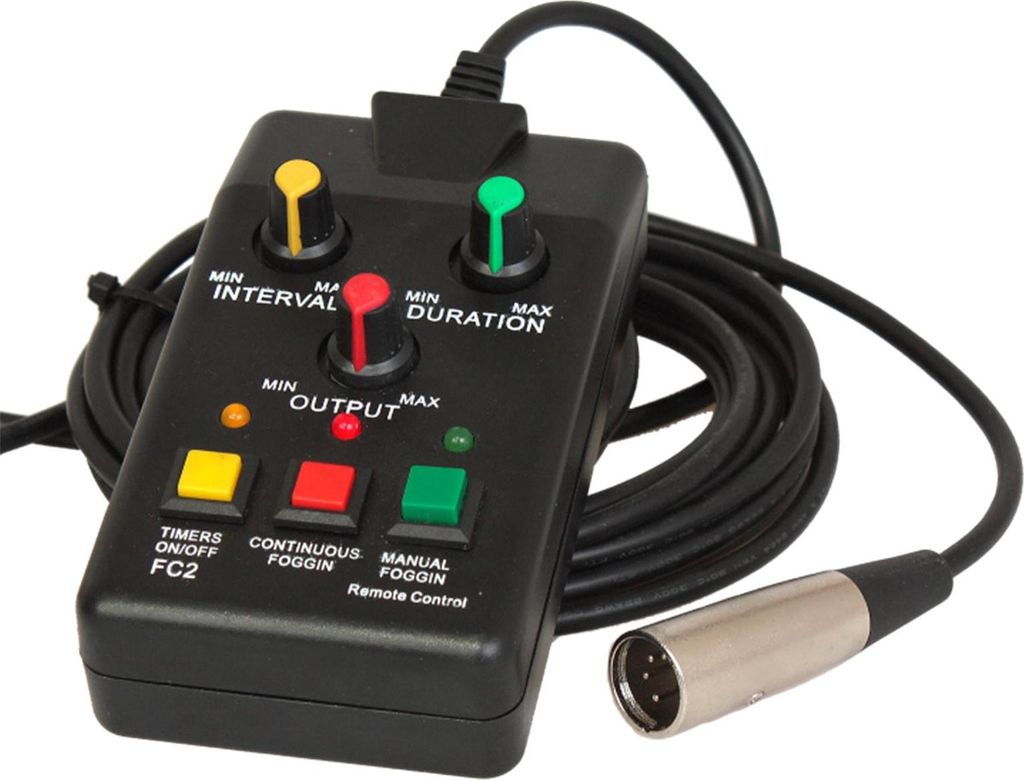 Ibiza Lsm1200Pro Dmx Nebelmaschine Mit Fernbedienung