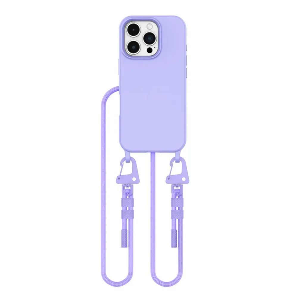 Custodia a Tracolla iPhone 16 Pro Max Lavanda Tech-Protect MagSafe