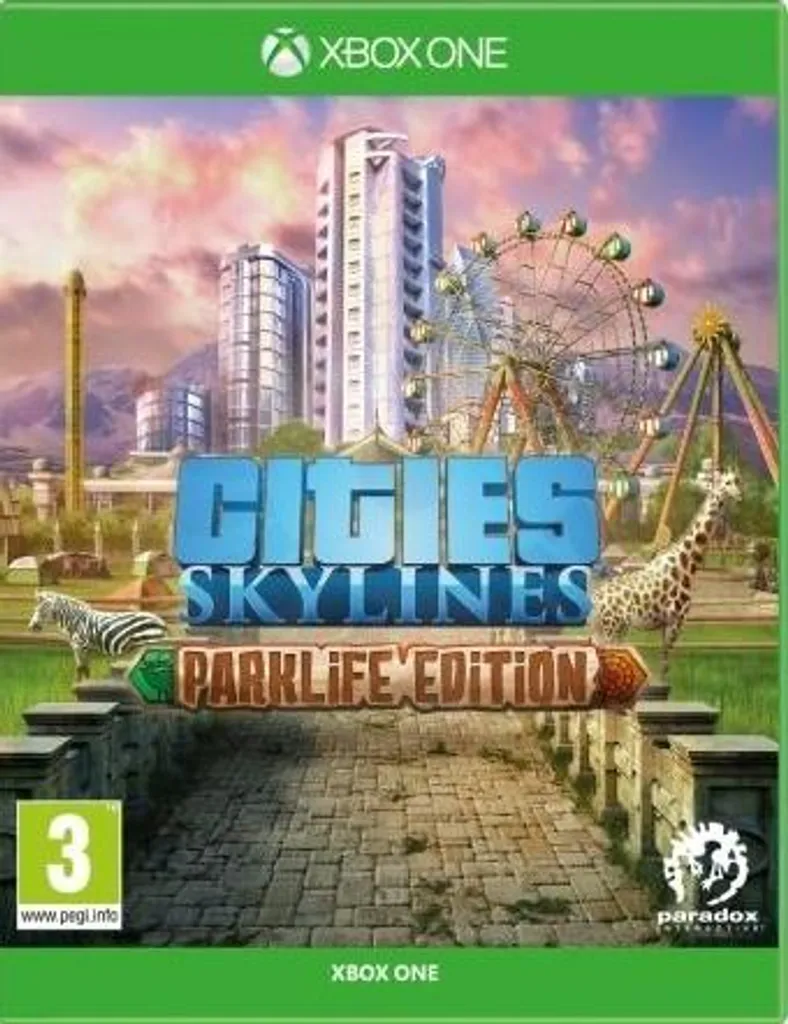 Jeu de Simulation Cities Skylines Parklife Edition Xbox One Console
