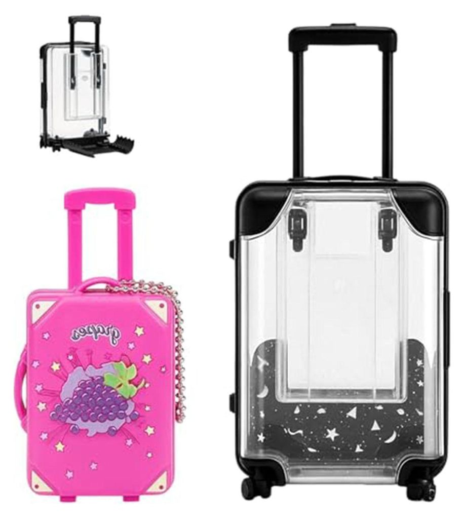 Mini-Reisekoffer als Geschenk, Geldgeschenk, Sparschwein, dekorativer Koffer, Handyhalter
