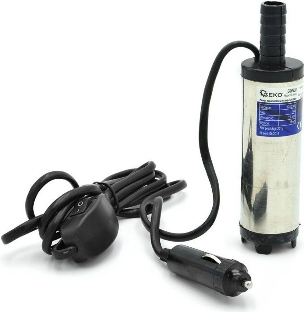 Ponorné čerpadlo na olej a naftu mini 12V 19W 14031 Obrázok produktu 
