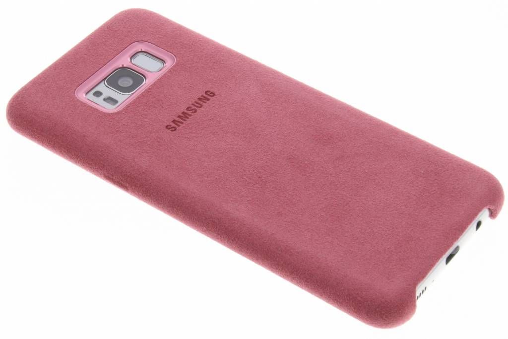 Samsung Original Alcantara Cover Rosa kompatibel mit Galaxy S8 Plus