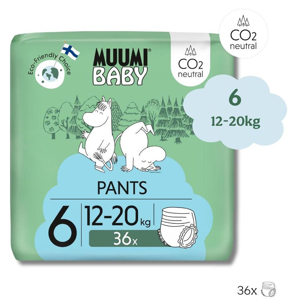 Moomin Baby - Moomin - Eco Windelhosen - Größe 6 - 12 bis 20 kg