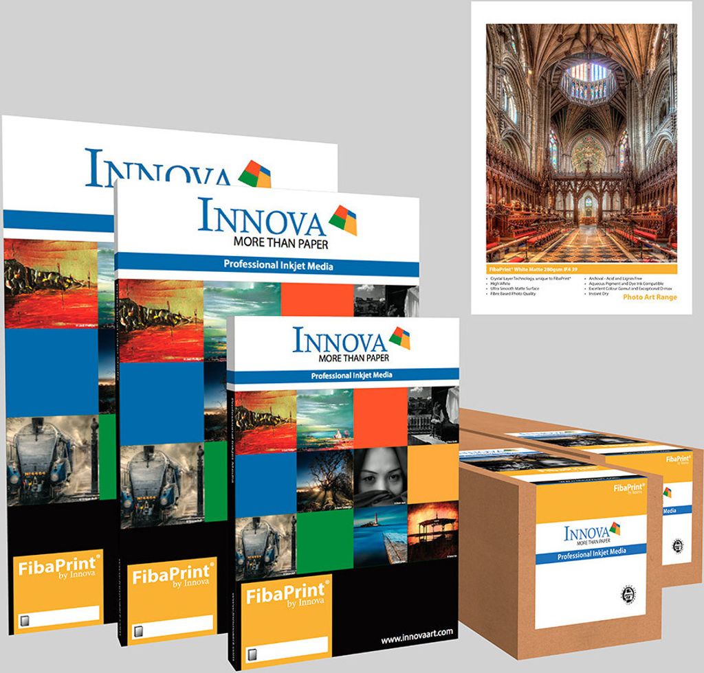 IFA39 FibaPrint White Matte 280 A4 50 Sheets