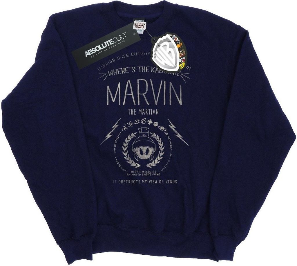 Looney Tunes - "Where's The Kaboom" Sweatshirt für Herren BI32512 (3XL) (Marineblau)