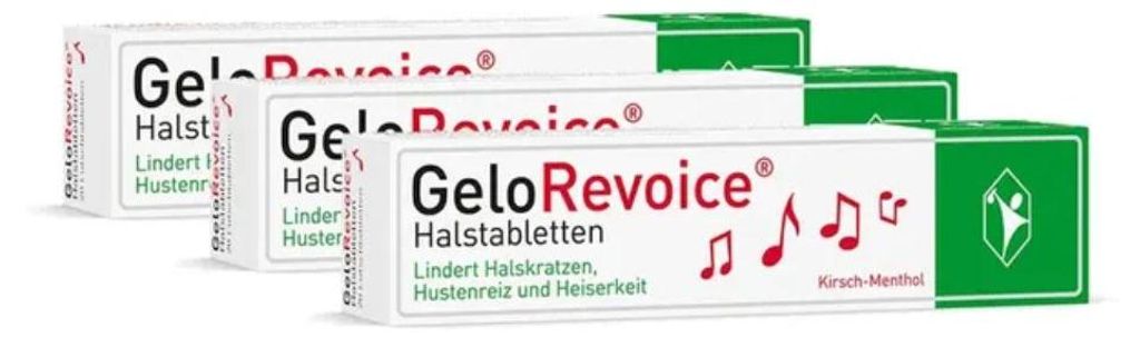 Pastylki do ssania na gardło Gelorevoice 20 szt Zdjęcie produktu 