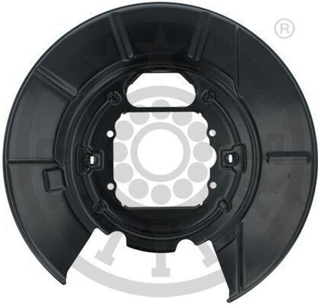OPTIMAL Spritzblech Bremsscheibe für BMW X5 (E53) Hinten Links BSP-5022L Ankerblech