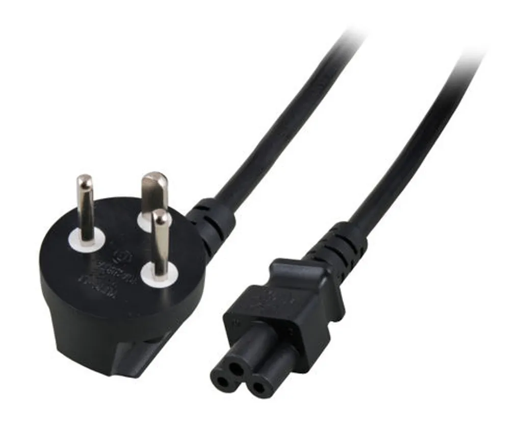 Câble secteur Danemark DPin 90° vers C5 1.8m EFB Elektronik EK540.1,8