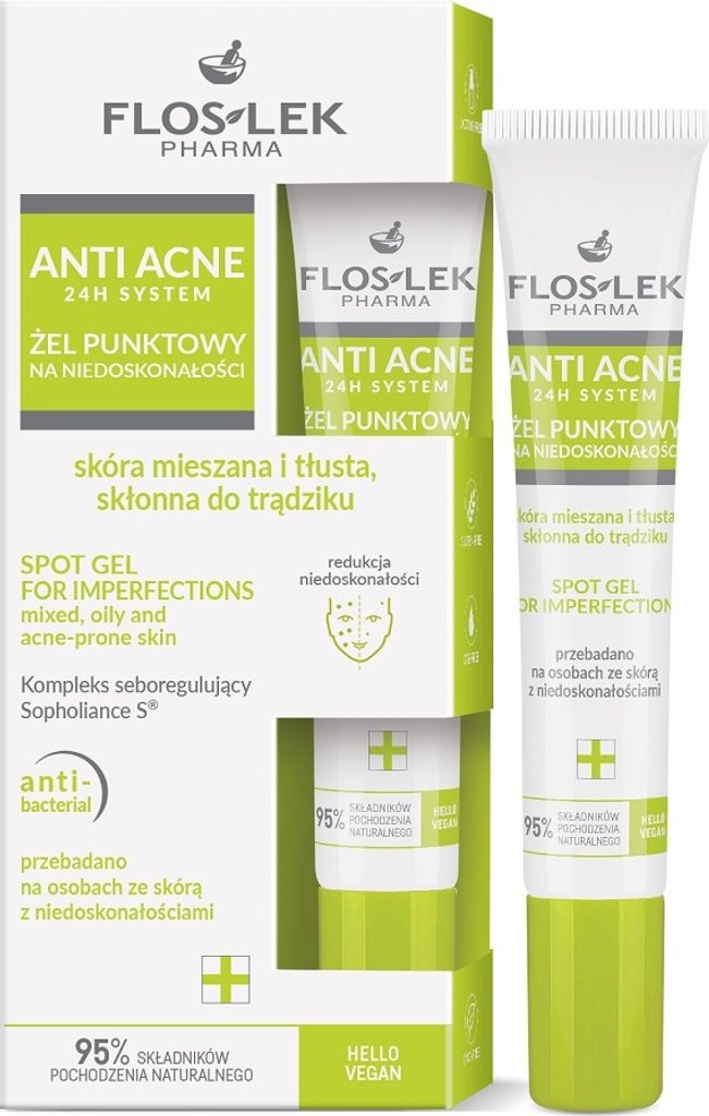 Floslek AkneCorrect 24h Intensivpflege Spot-Gel, 20 ml Produktbild 