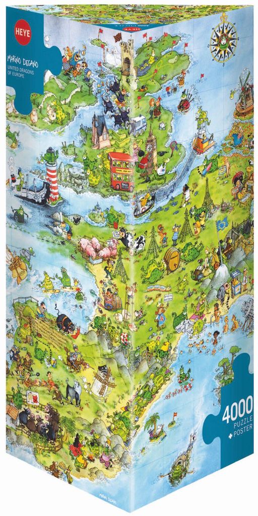 United Dragons (Puzzle) Produktbild 
