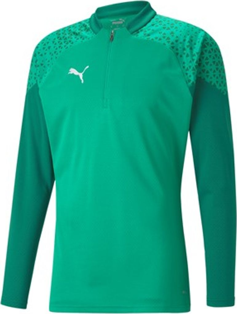 Puma Team Cup Ziptop Herren - Grün