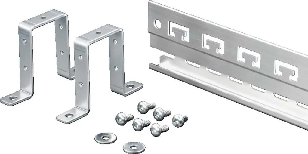 Rittal SZ Rail de Blindage CEM 800mm - Rail pour Blindage Électromagnétique