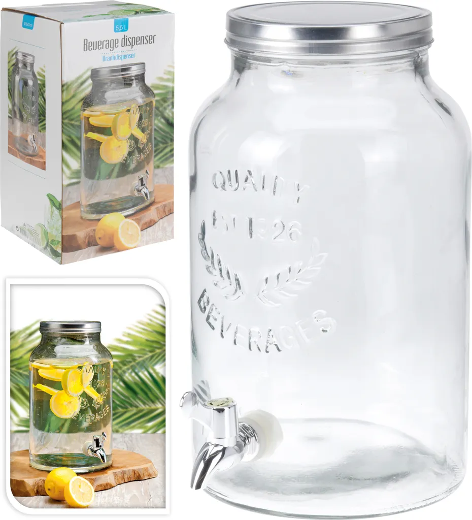 Recensione Koopman Distributore Vetro 5,5L: Il Must-Have dell'Estate