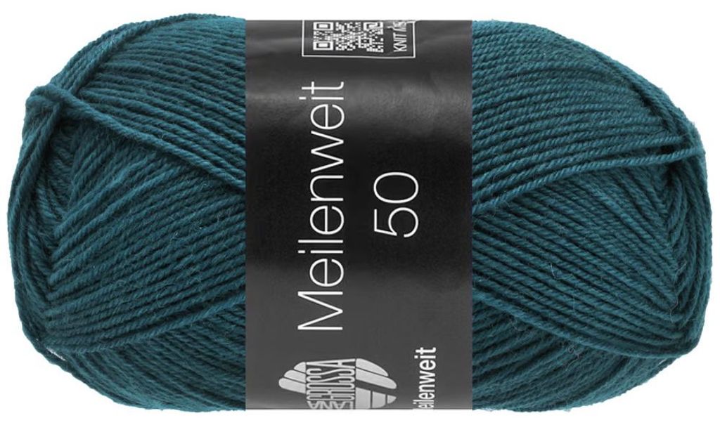 Lana Grossa MEILENWEIT 50 g UNI 4-fach Sockenwolle mit 80 % Produktbild 