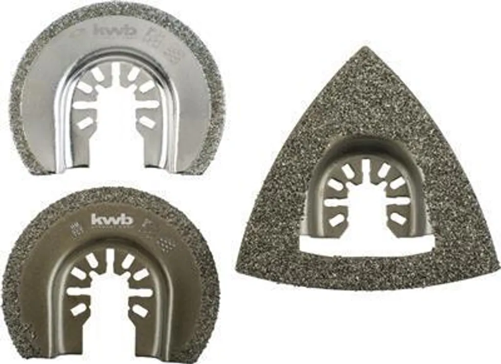 Kwb 708600 Kit de Carreleur 3 Pièces avec Éponge et Taloche à Jointer