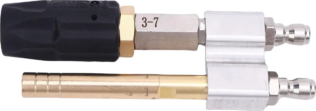 Buse de nettoyeur haute pression réglable 0-60° avec raccord rapide