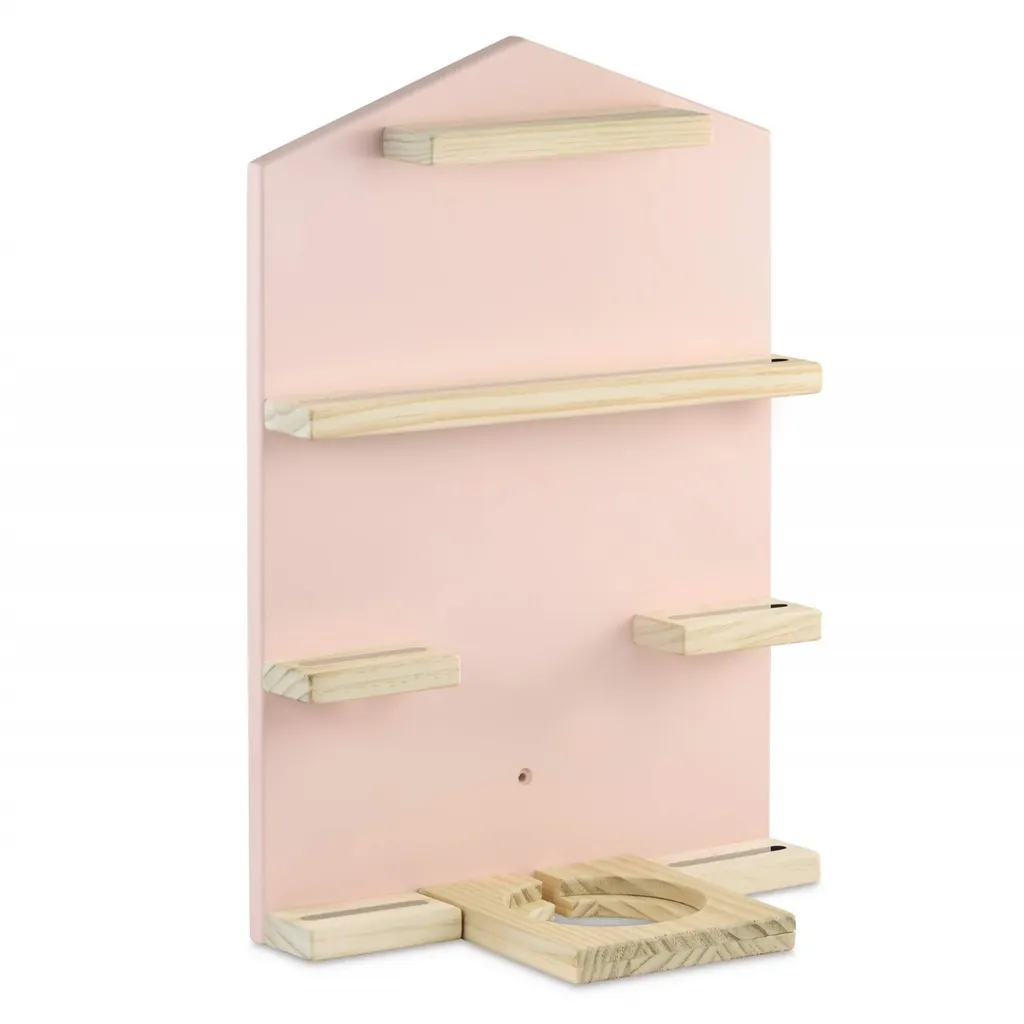 Hama 00132438 Regal Wandverteiler Rosa - Mensola Legno 30x43 cm