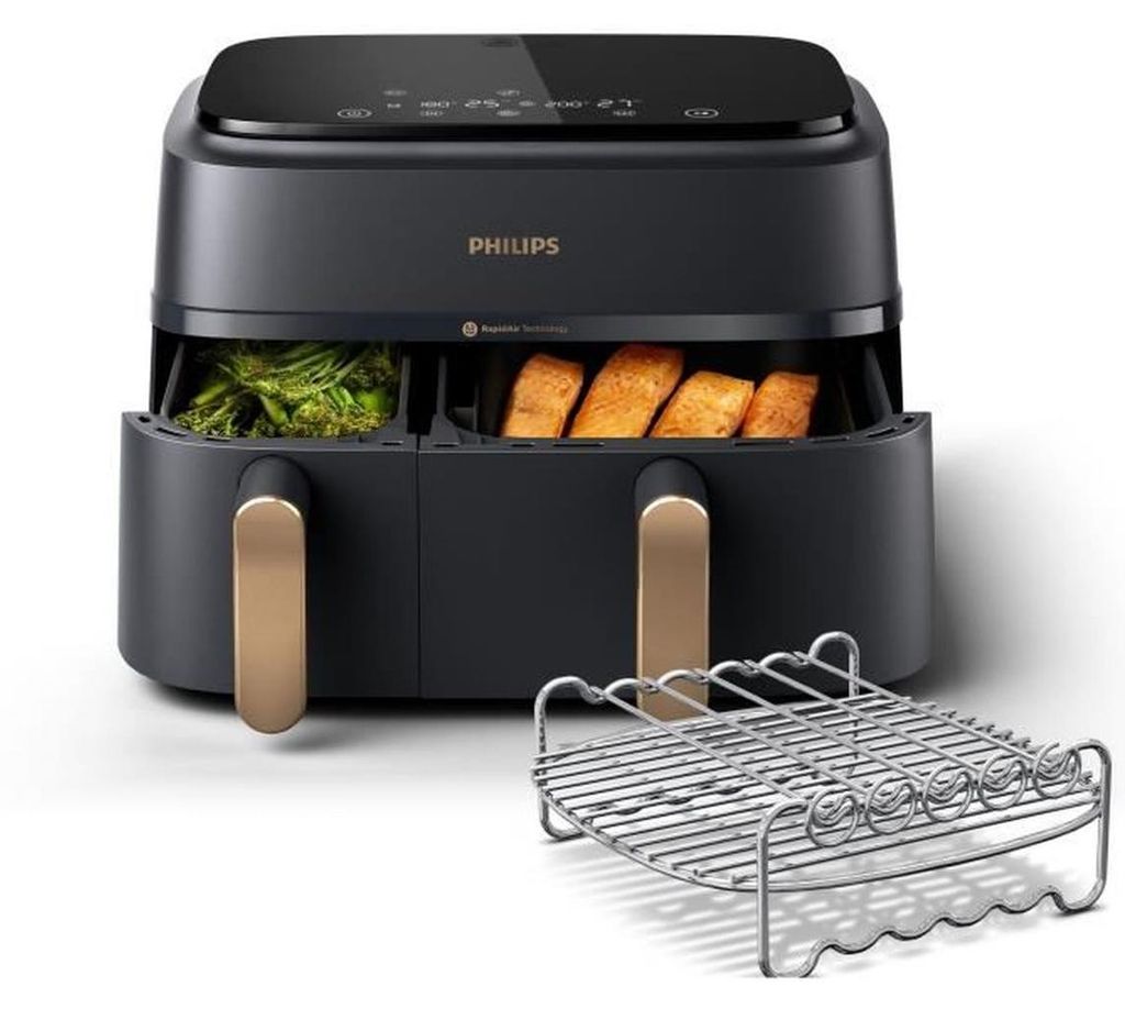 PHILIPS Airfryer NA352/04 - 9L Double Tank - 8 Cooking Immagine del prodotto 