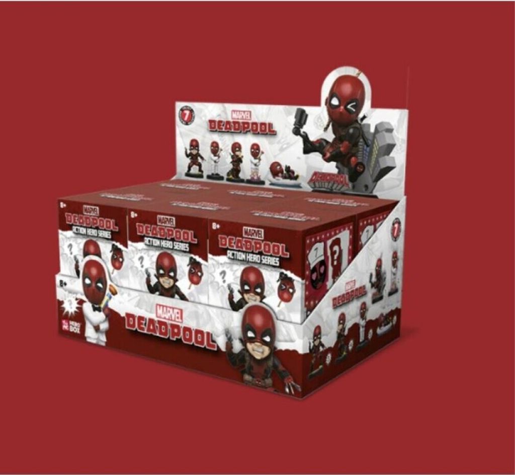 Yume Hero Box Deadpool- Action Hero Serie 12 Stü ck sortiert