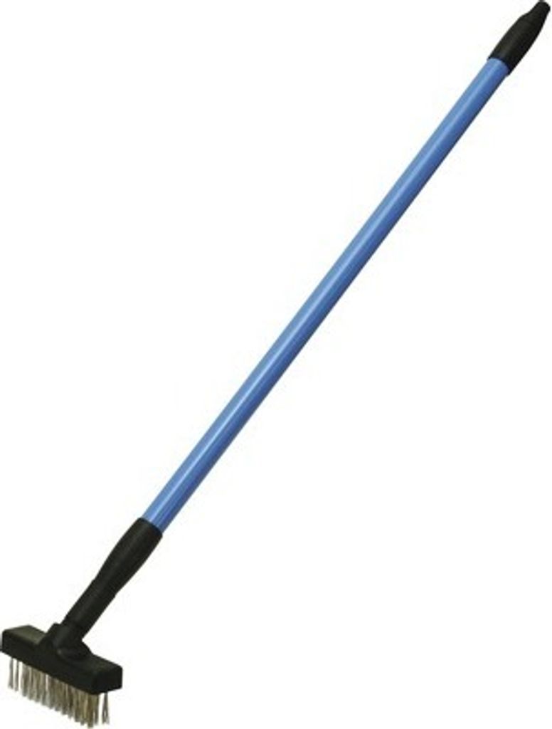 Unkrautbürsten Set mit Teleskopstiel Produktbild 