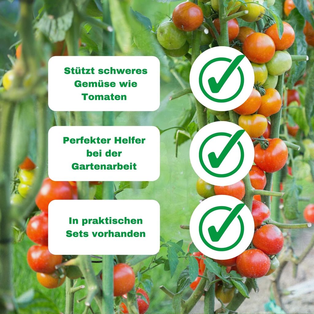Novatool 1000x Splittstäbe 70 cm x 6 mm I Grün I Produktbild 