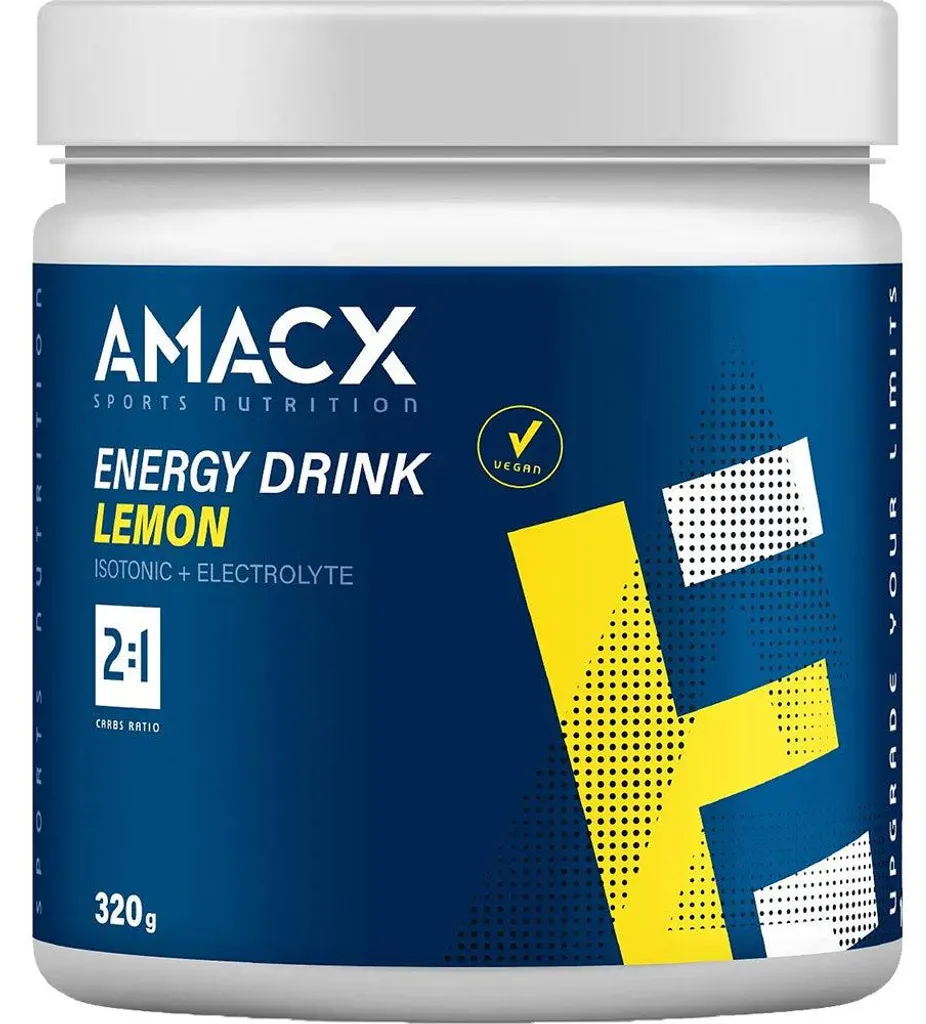 Amacx Boisson énergétique 2:1 isotonique 320 g pour performance endurance