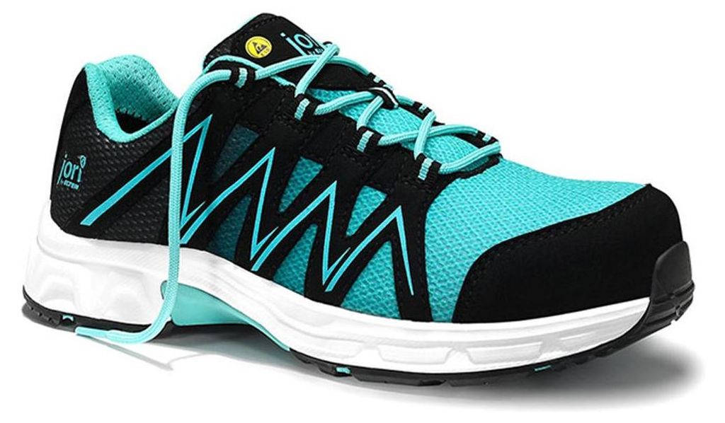 Elten jo_SPEEDY black-aqua Low ESD S1P Sicherheitshalbschuh 12131 38 EU