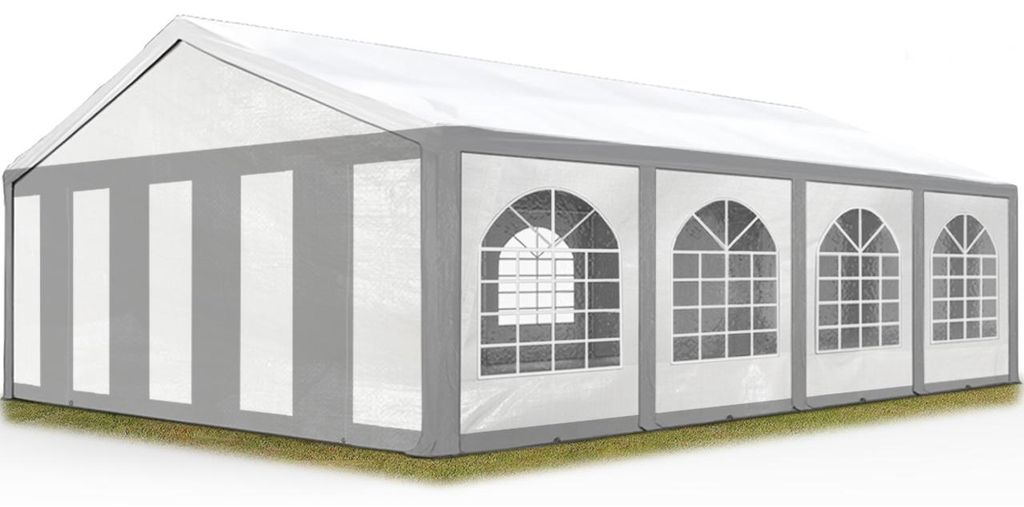 Hochwertiges Partyzelt 5x8 m Pavillon Zelt ca. PE Plane 450 Produktbild 