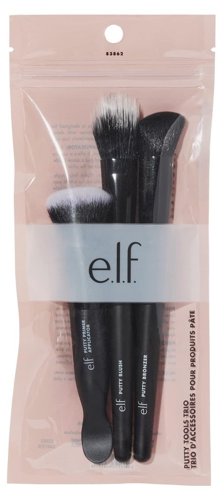 ELF Make Up Set de pinceaux visage Trio de pinceaux pour Image du produit 