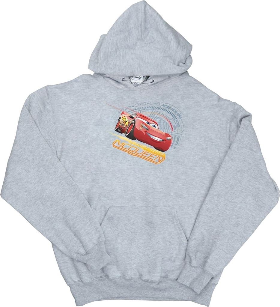 Disney - "Cars" Kapuzenpullover für Herren BI6064 (3XL) (Grau)
