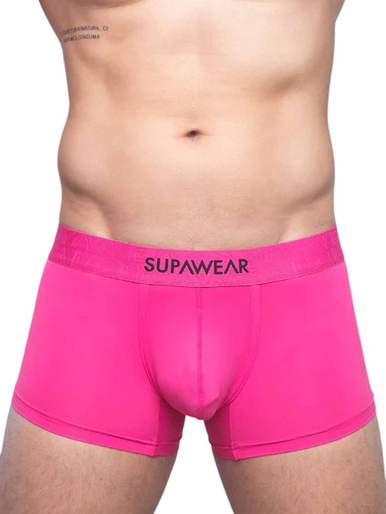 Supawear Neon Trunk Underwear Neon Pink M