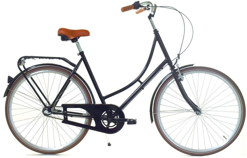 Rower Dallas Holland City 28" 3spd Damka - czarna z brązem Zdjęcie produktu 