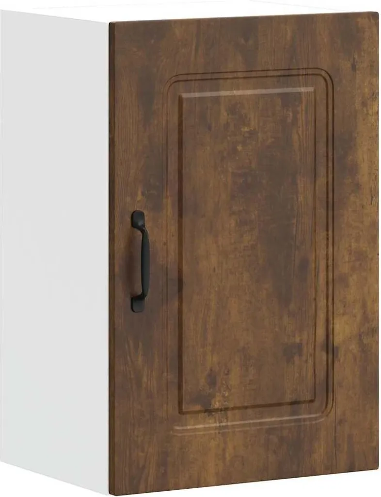 Parete Cucina Kalmar Legno Rovere Fumé: Più Spazio e Meno Stress