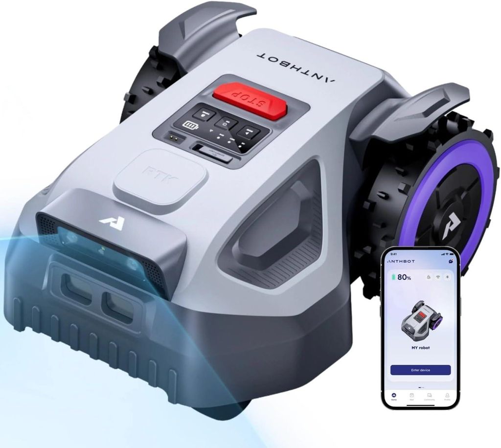 ANTHBOT M5 Mähroboter ohne Begrenzungskabel, Produktbild 