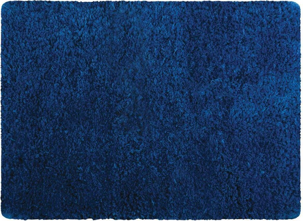 MSV Badteppich/Badematte fur den Boden - blau - 50 x 70 cm