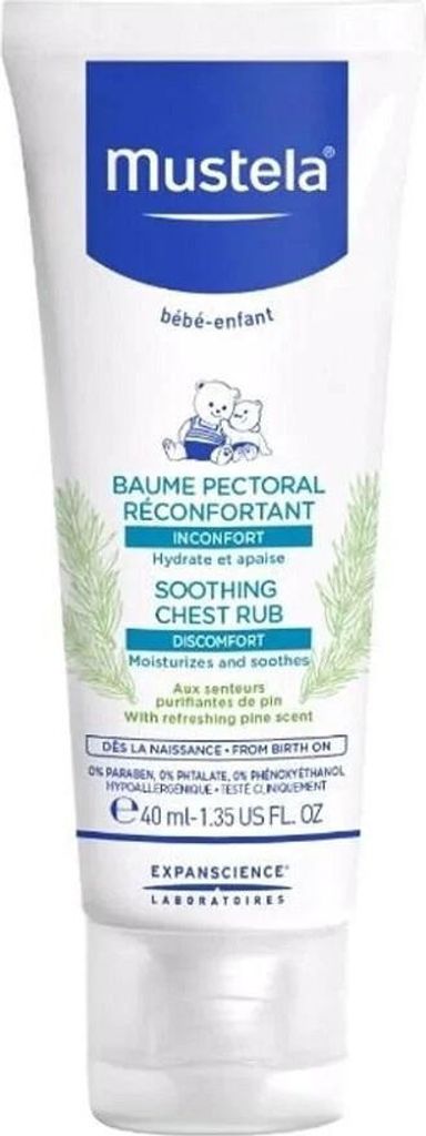 Mustela Upokojujúci krém na hrudník 40ml Obrázok produktu 