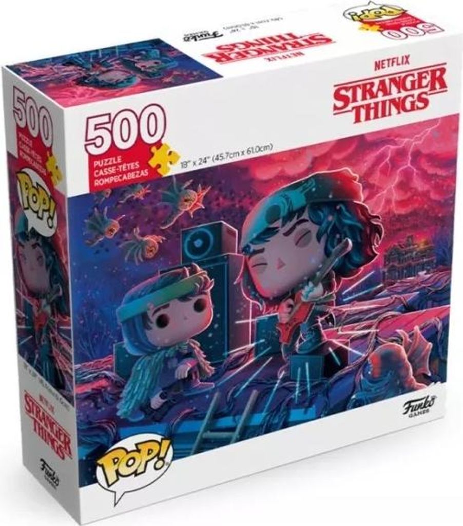 Funko POP! Puzzle - Funko POP! Puzzle - Stranger Things S4 - Eddie w guitar 500pcs #74898