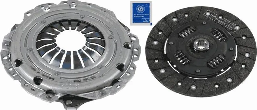 Embrayage complet SACHS 1606489 compatible Astra H, Zafira et Meriva