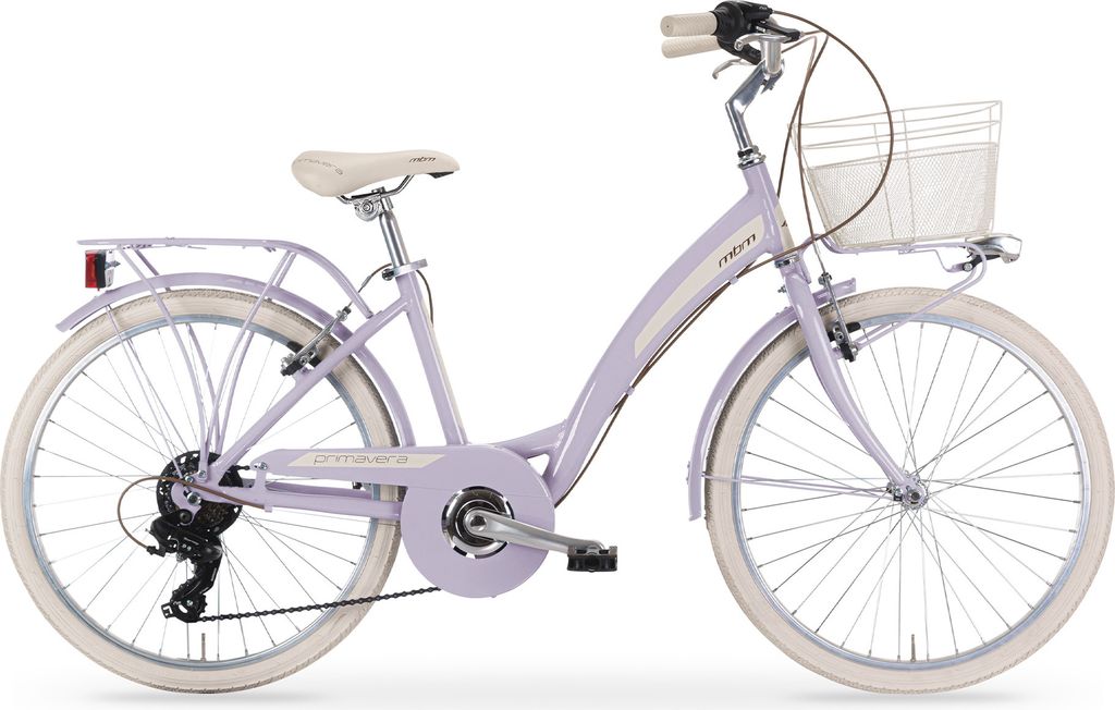 MBM Mädchenfahrrad Primavera 24 Zoll, lila Produktbild 
