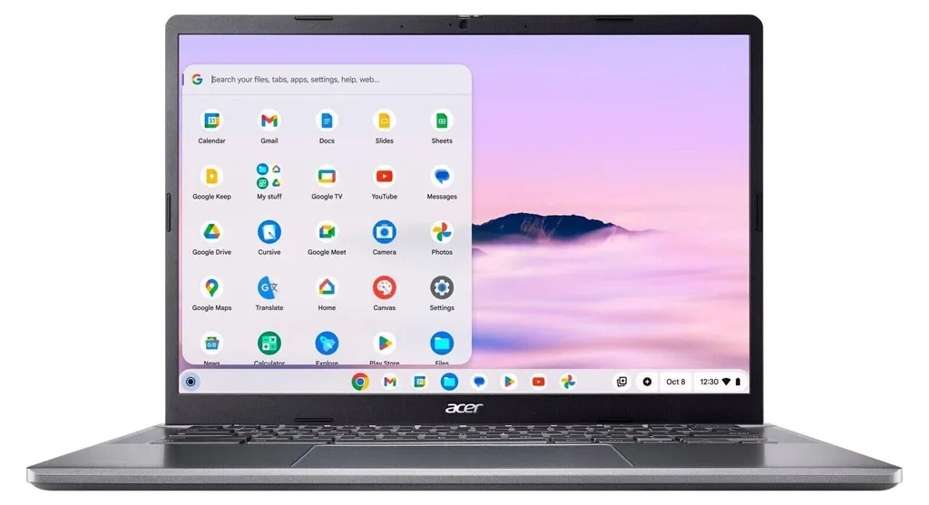 Acer Chromebook Plus 514 CB514-4H-34EW i3-N305 8 Go 128 Go SSD 14" Gris