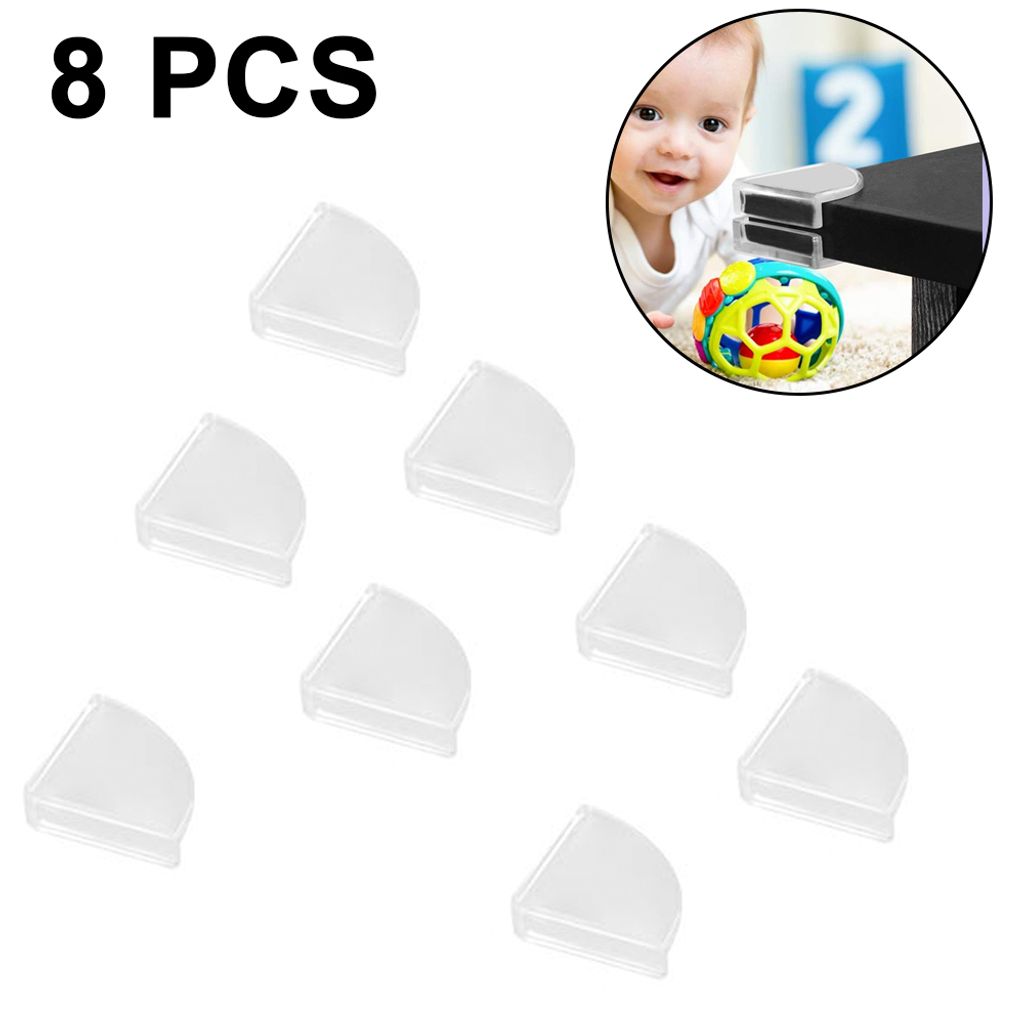 Eckenschutz, Kantenschutz Baby, Geschmacklos Transparent Tischeckenschutz mit Fortgeschrittener Klebstoff für Festen Halt Perfekt für Tischecken ...