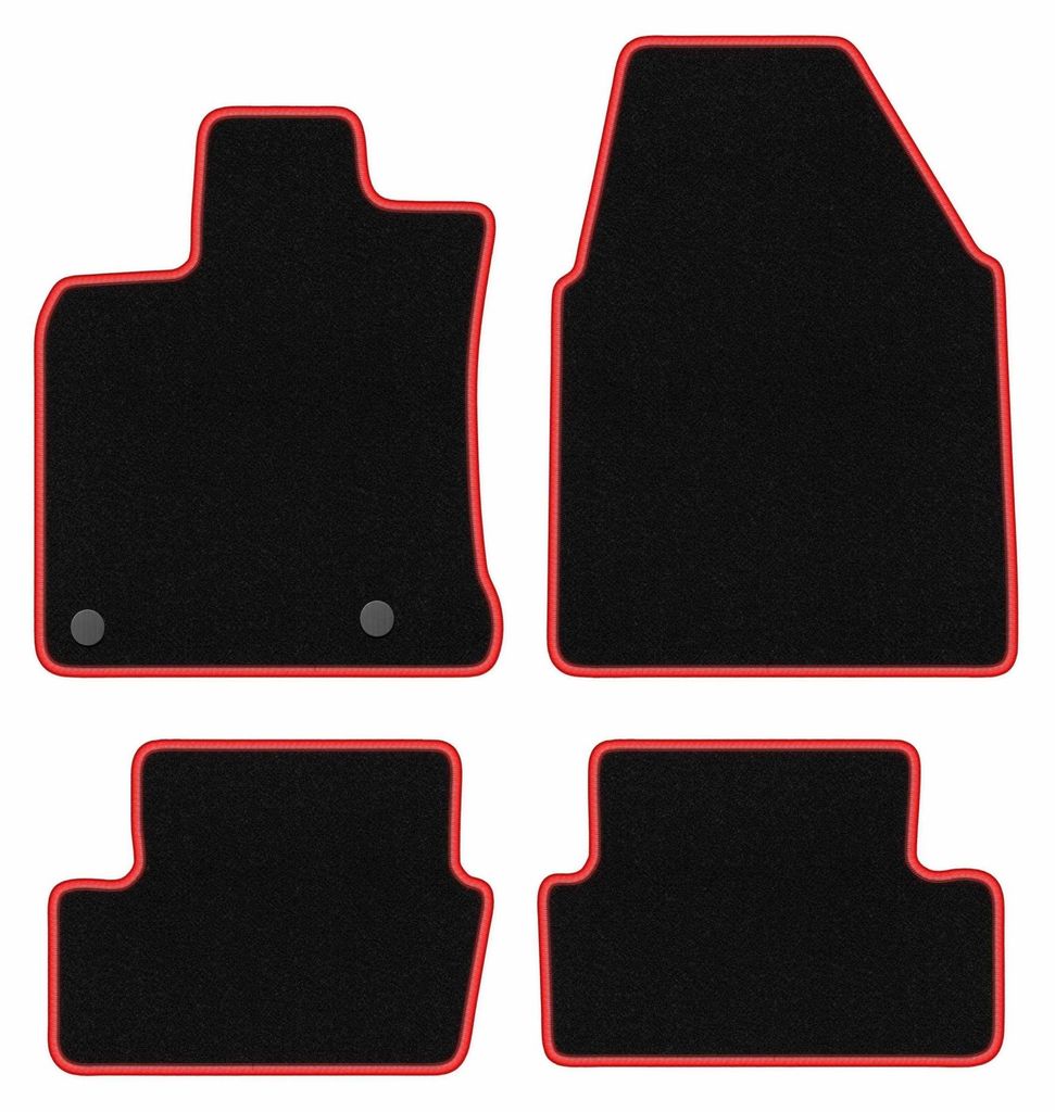 Velours-Fußmatten für Nissan Qashqai J10 I 2006-2013 Produktbild 