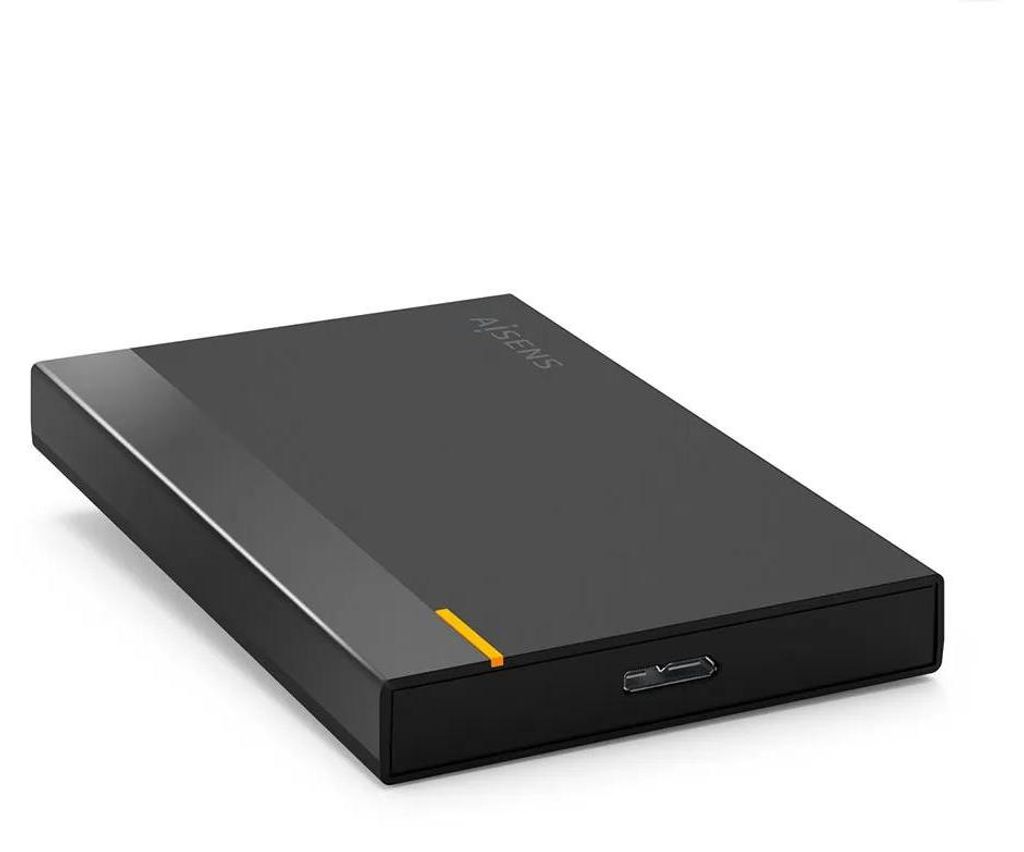 Festplattenhülle Aisens ASE-2524B Schwarz 2,5"