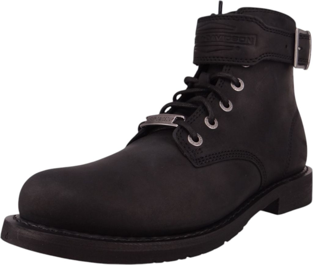 Harley Davidson Herren Bikerboots Stiefel VNTGMOTO Short D97311 Schwarz