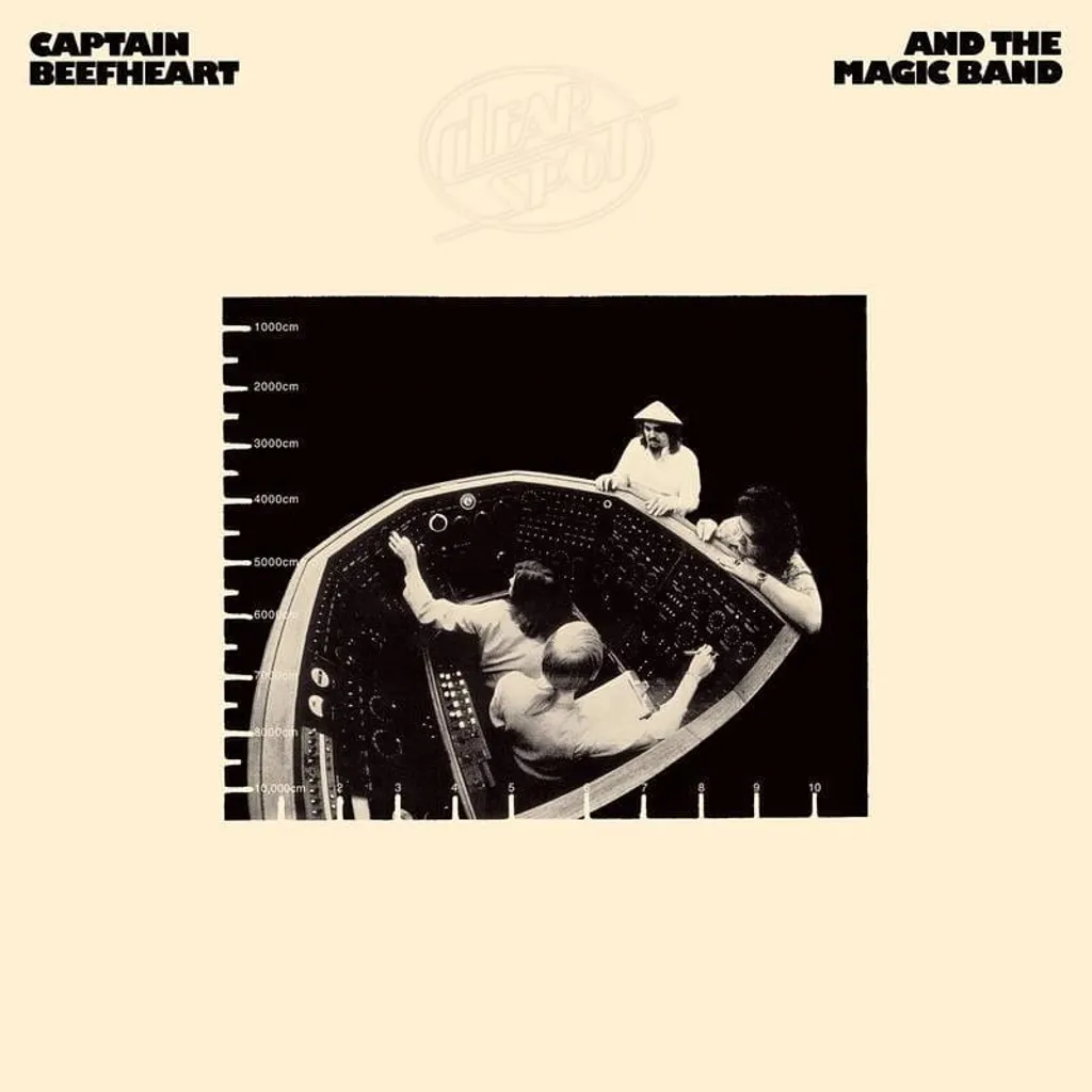 Album Vinyle Clear Spot Captain Beefheart LP Édition Limitée Transparent