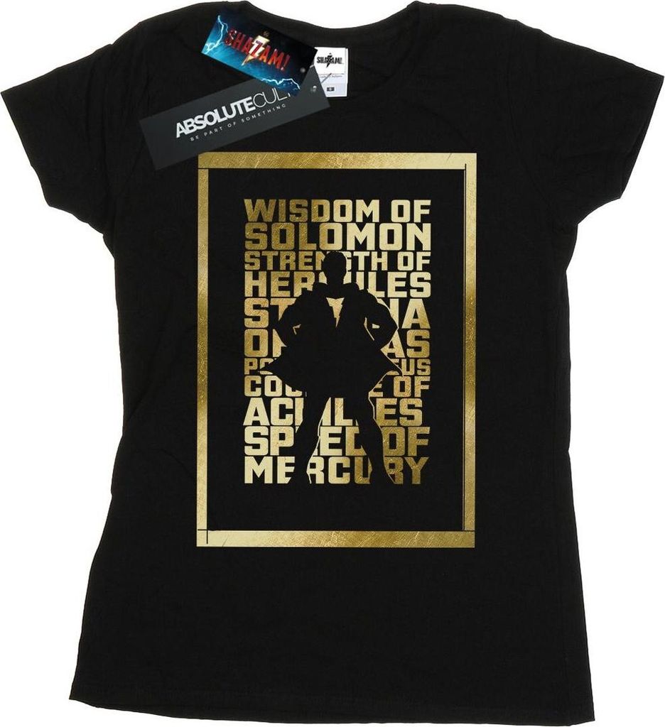 DC Comics - T-Shirt für Damen BI39318 (L) (Schwarz)